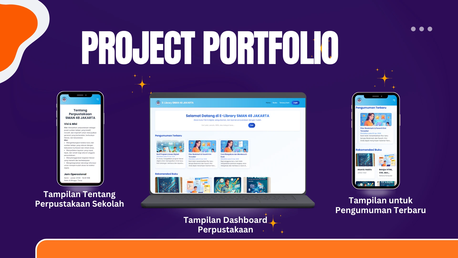Pustaka48 - Sistem Informasi E-Library SMAN 48 Jakarta