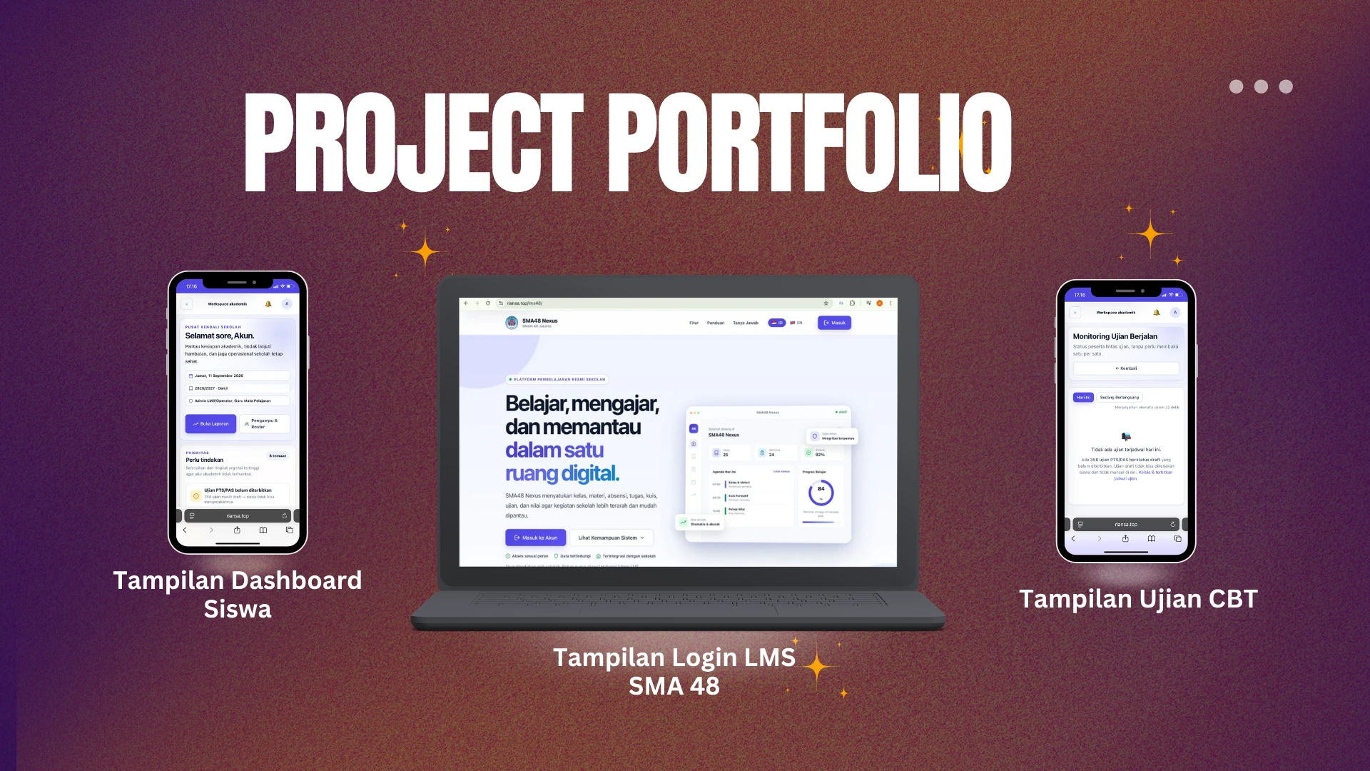 LMS SMA 48 - Platform Pembelajaran Ruang Sekolah